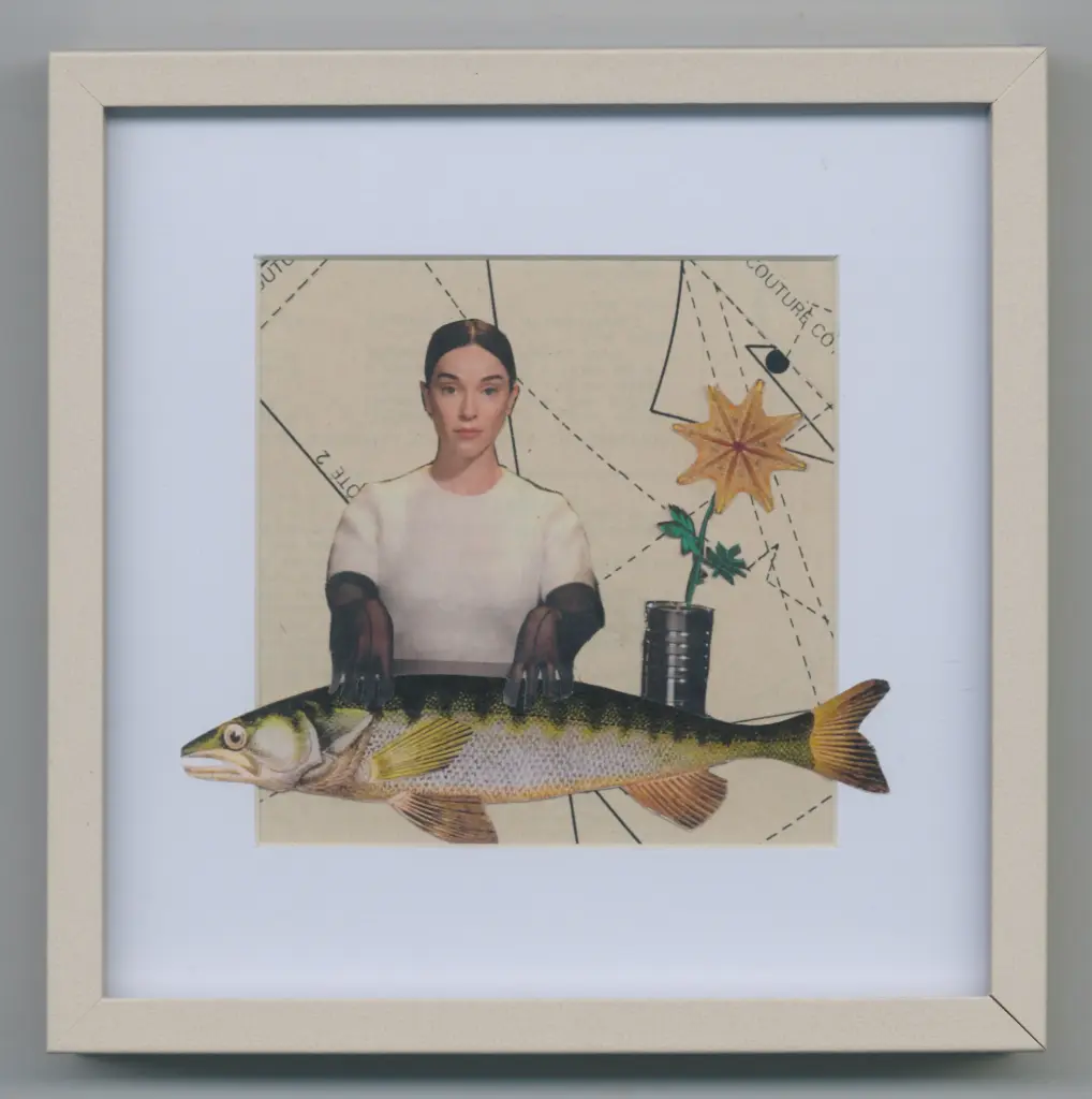 Collage manuel encadré - Itamae